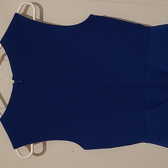 Royal Blue Black Halo Dress - Picture 8 of 8